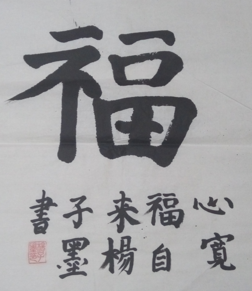 杨子墨的作品 - 第七届全国少儿书法,硬笔书法暨规范汉字书写大赛